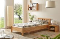 Einzelbett "Merci" 100x200 Buche bio geölt