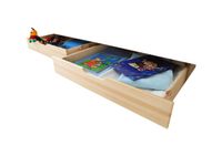 Schubkasten 2er Set für Etagenbetten Kiefer Natur