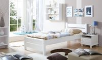 Einzelbett "Bora" 100x200 weiß