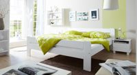 Doppelbett "Bert" 140x200 weiß