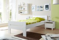 Einzelbett "Bert" 100x200 weiß