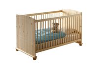 Baby Gitterbett "Adam" Kiefer Natur