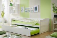 Sofabett mit Bettauszug "Marianne" weiß