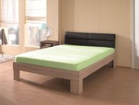 Premium Jersey Spannbetttuch 90-100x200 cm, apfelgrün