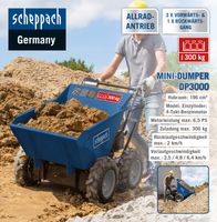 Mini-Dumper DP3000