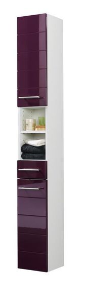 Held Rimini Seitenschrank 25 Aubergine