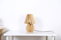 Tischlampe Gino Holz