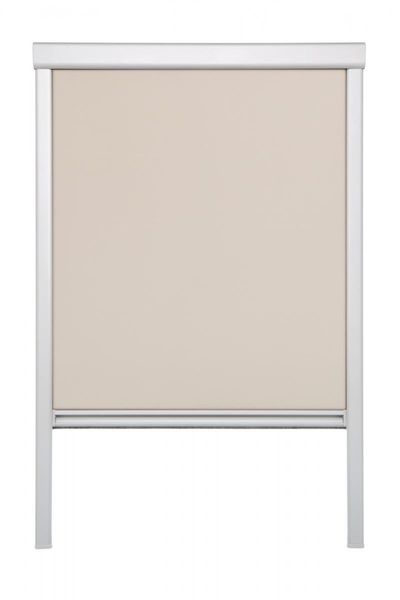 Dachfensterrollo Skylight, Thermo, Verdunkelung, Creme, 61,3 cm x 100 cm (MK06)
