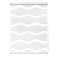 Duo Rollo Welle Klemmfix, ohne Bohren, Weiß, 80 cm x 150 cm (B x L)