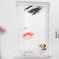 Rollo Klemmfix, ohne Bohren, blickdicht, Face - Weiß, 70 x 150 cm (B x L)