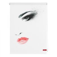 Rollo Klemmfix, ohne Bohren, blickdicht, Face - Weiß, 90 x 150 cm (B x L)