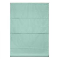 Raffrollo Klemmfix TOP, ohne Bohren, verspannt Mint, 110 cm x 130 cm (B x L)