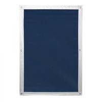 Dachfenster Sonnenschutz Haftfix, ohne Bohren, Verdunkelung, Blau, 36 cm x 51,5 cm (B x L)