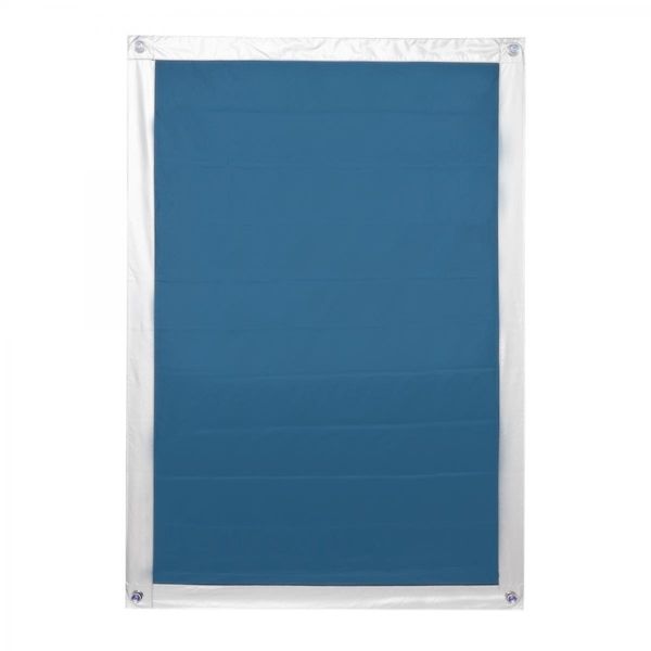 Dachfenster Sonnenschutz Haftfix, ohne Bohren, Blau, 59 cm x 96,9 cm (B x L)