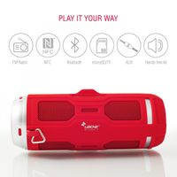 Outdoor Bluetooth Lautsprecher "DJ Roxxx Active", Rot