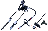 Benzin-Gartengerät 4in1 "Backpack" MFH5300-4BP 