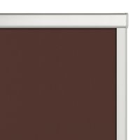 Dachfensterrollo Verdunklung, 94 x 49,3 cm (Höhe x Breite), braun/silber