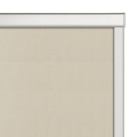 Dachfensterrollo Verdunklung, 94 x 97,3 cm (Höhe x Breite), beige/silber