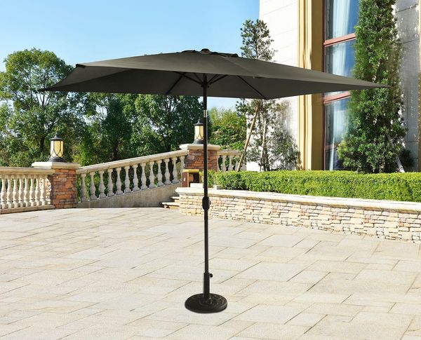 XXL-Sonnenschirm, ca. 2 x 3 m - Anthrazit