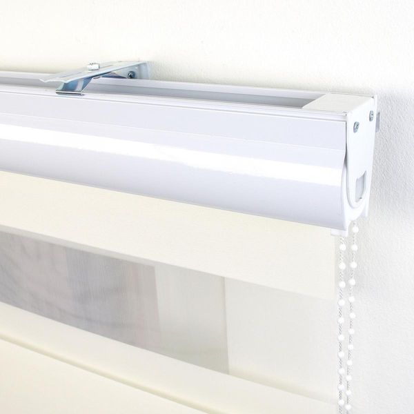 Duo-Rollo mit Kasette, Rollo, 160 x 60 cm (H x B) champagner