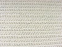 Tischdecke aus Schaumstoff 160x250cm oval beige