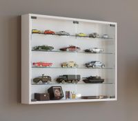 Wandvitrine "Mandosa L", weiß