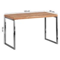 Schreibtisch GUNA Massivholz Akazie