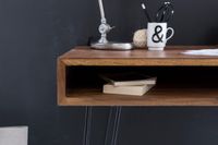 Schreibtisch BAGLI Massivholz Braun 110 x 60 x 76 cm