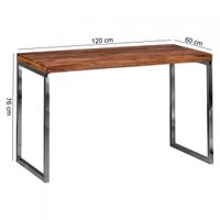 Schreibtisch GUNA Massivholz Sheesham