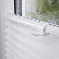 Klemmfix Plissee Day & Night verspannt 60 x 130 cm beige/weiß