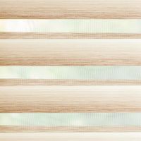 Duo-Rollo mini, Klemmfix Doppelrollo Verlauf, braun, Rollo 120 x 150 cm (B x H)
