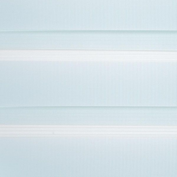 Duo-Rollo mini, Klemmfix Doppelrollo, pastellblau, Rollo 120 x 160 cm (B x H)