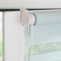 Duo-Rollo mini, Klemmfix Doppelrollo, pastellblau, Rollo 80 x 160 cm (B x H)