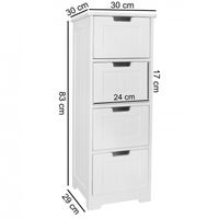 Badschrank 30 x 83 x 30 cm