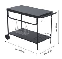 Grill-Serviertisch 100x47x73 cm