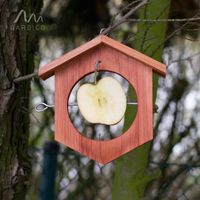 Apfel-Futterstation
