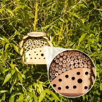 Insektenhotel für Bienen und Marienkäfer