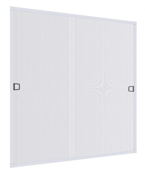 Powertec Alu-Insektenschutz Fenster 100 x 120, Weiss