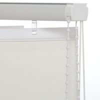 Schiebevorhang 150 x 180 cm weiß 89 mm