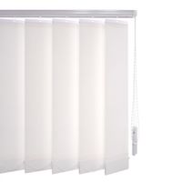 Schiebevorhang 150 x 180 cm weiß 127 mm