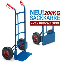 Deuba Sackkarre mit luftbereiften Rädern
