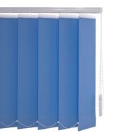 Schiebevorhang 150 x 180 cm blau 89 mm