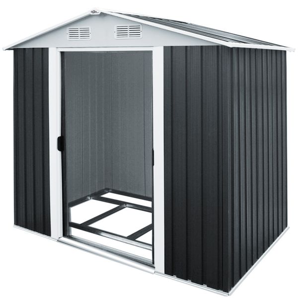 Deuba Gartenhaus aus Metall 5 m²