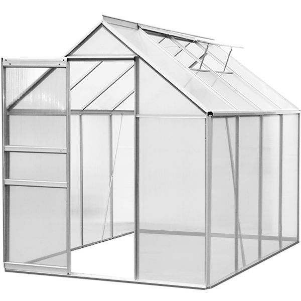 Deuba Gewächshaus Aluminium 7,6 m³