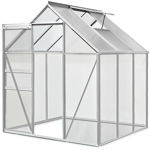 Deuba Gewächshaus aus Aluminium 5,85m³