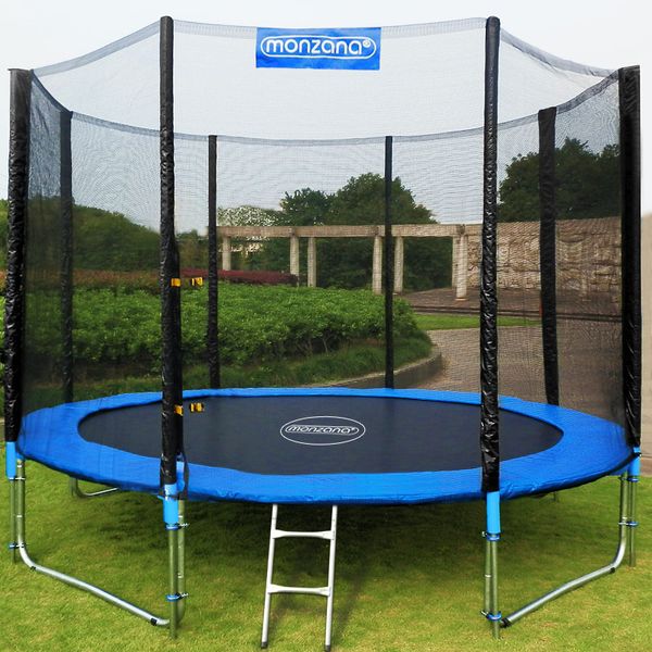 Deuba Trampolin 305 cm mit Sicherheitsnetz