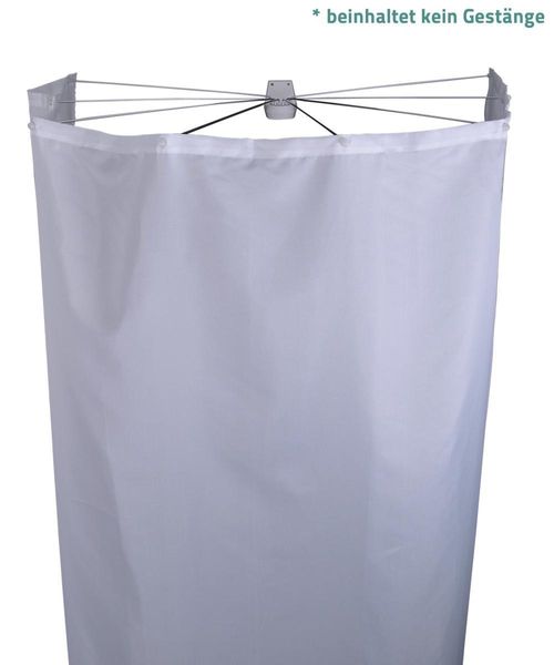 Ersatz-Textil-Duschvorhang für Ombrella, Madison weiß