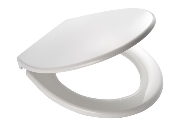 WC-Sitz Miami, weiß, mit Soft-Close, Polypropylen