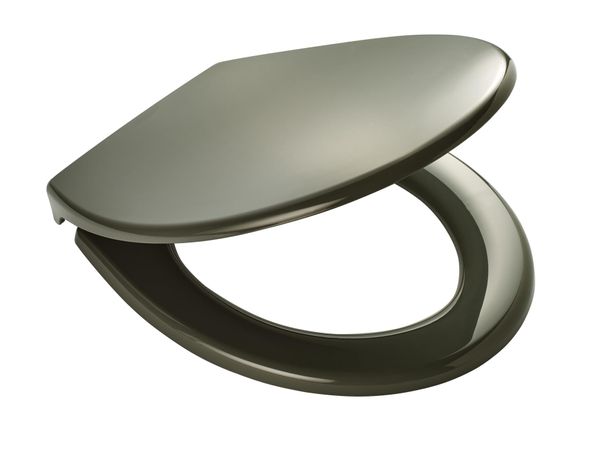 WC-Sitz Miami, grau, mit Soft-Close, Polypropylen