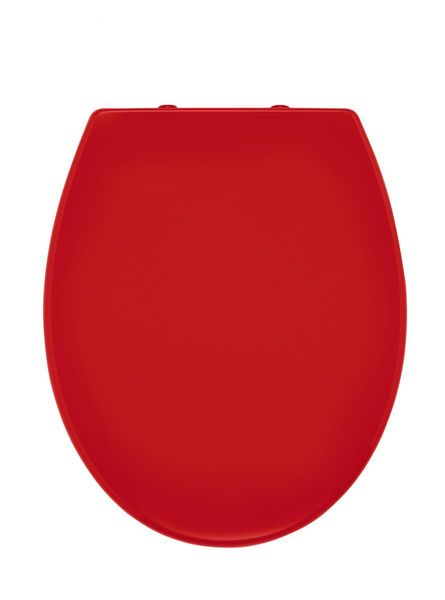 WC-Sitz Miami, rot, mit Soft-Close, Polypropylen